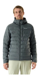 Jas Cortazu Men Mountain INS Hooded Jacket 10M Mid Grey Regular Fit