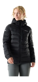 Jas Cortazu Women Mountain INS Hooded Jacket 10M Black Regular Fit