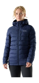 Jas Cortazu Women Mountain INS Hooded Jacket 10M Dark Blue Regular Fit