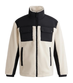 Jas Fusalp Men Flockoon Desert/Noir Loose Fit