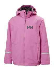 Jas Helly Hansen Junior Shelter Helly Tech Jacket Meta Pink Regular Fit
