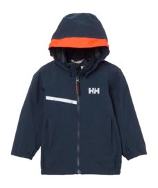 Jas Helly Hansen Kids Shelter HT Jacket Navy HELLY TECH Performance