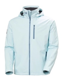 Jas Helly Hansen Men Crew Hooded Jacket 2.0 Barely Blue Regular fit