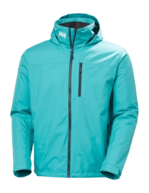 Jas Helly Hansen Men Crew Hooded Midlayer Jacket 2 Dark Mint Regular fit