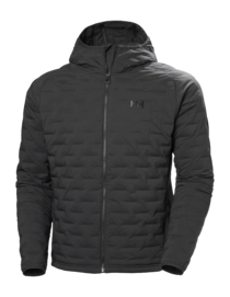 Jas Helly Hansen Men HP Hybrid Stretch Hooded Insulator Ebony Regular Fit