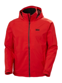 Jas Helly Hansen Men HP Racing Hooded Jacket 2.0 Alert Red Regular Fit