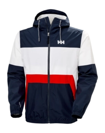 Jas Helly Hansen Men Koster Rain Jacket Navy HELLY TECH Protection