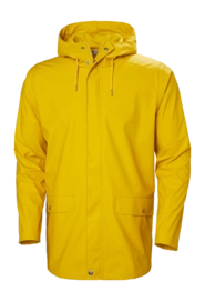 Jas Helly Hansen Men Moss Rain Coat Essential Yellow Regular Fit