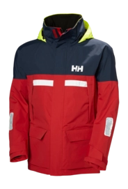 Jas Helly Hansen Men Pier Jacket 4.0 Red Regular Fit