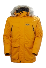 Jas Helly Hansen Men Reine Parka Mustard Regular Fit