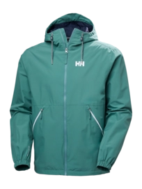 Jas Helly Hansen Men Sandoy Rain Jacket Opal Green 450 g