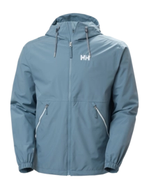 Jas Helly Hansen Men Sandoy Rain Jacket Washed Navy Regular Fit