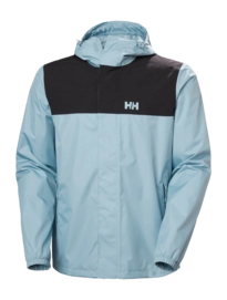 Jas Helly Hansen Men Vancouver Rain Jacket Windy Blue Regular Fit