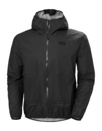 Jas Helly Hansen Men Verglas 2.5L Fastpack Jacket Black Regular Fit