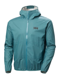 Jas Helly Hansen Men Verglas 2.5L Fastpack Jacket Opal Green HELLY TECH Performance