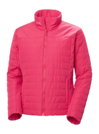 Jas Helly Hansen Women Crew Insulator Jacket 2.0 Cranberry PrimaLoft Black