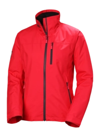 Jas Helly Hansen Women Crew Midlayer Jacket 2.0 Red Regular Fit