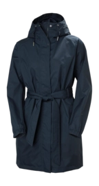 Jas Helly Hansen Women HH Classics Trench Coat Navy Regular Fit