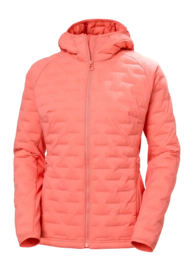 Jas Helly Hansen Women HP Hybrid Stretch Hooded Ins Sunset Pink