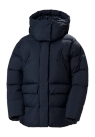 Jas Helly Hansen Women Inspire Down Puffer Navy Loose Fit