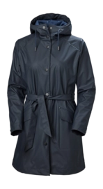 Jas Helly Hansen Women Kirkwall II Raincoat Navy Regular Fit