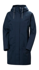 Jas Helly Hansen Women Koster Rain Coat Navy HELLY TECH Performance