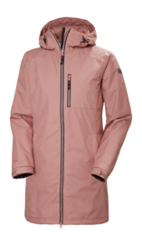 Jas Helly Hansen Women Long Belfast Winter Jacket Ash Rose Regular Fit
