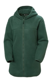 Jas Helly Hansen Women Maud Pile Jacket Jungle Green Loose Fit