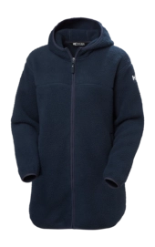 Jas Helly Hansen Women Maud Pile Jacket Navy Loose Fit
