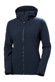 Jas Helly Hansen Women Paramount Hood Softshell Jkt Navy