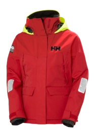 Jas Helly Hansen Women Pier Jacket 4.0 Alert Red Helly Tech Performance