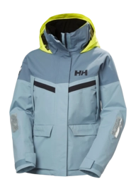 Jas Helly Hansen Women Pier Jacket 4.0 Windy Blue HELLY TECH PERFORMANCE