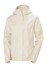 Jas Helly Hansen Women Vancouver Rain Jacket Cream HELLY TECH