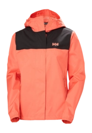Jas Helly Hansen Women Vancouver Rain Jacket Peach Echo HELLY TECH Protection