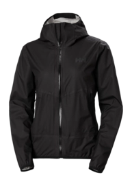Jas Helly Hansen Women Verglas 2.5L Fastpack Jacket Black HELLY TECH Performance