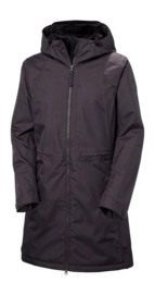 Jas Helly Hansen Women Westport Insulated Coat Black Grape Regular Fit