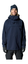 Jas Houdini Men Lana Anorak Deep Sea Blue Loose Fit