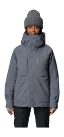 Jas Houdini Women Fall in Jacket II Thunder Blue Loose Fit