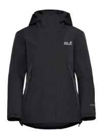 Jacket Jack Wolfskin Women Flowline 2L Ins Black