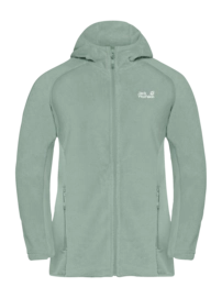 Jacke Jack Wolfskin Damen Rotwand Hooded FZ Green Zinnia