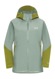 Jacket Jack Wolfskin Women Unbound Adventure 2L Green Zinnia / Khaki Green