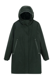 Jas Krakatau Women Planck Liner Parka Qw533 Dark Fossil | Etrias.nl