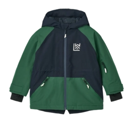 Jas Liewood Kids Kalle Jacket Classic Navy / Garden Green