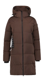 Jas Luhta Women Eisele Dark Brown Regular Fit