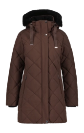 Jas Luhta Women Haukkala Dark Brown Regular Fit