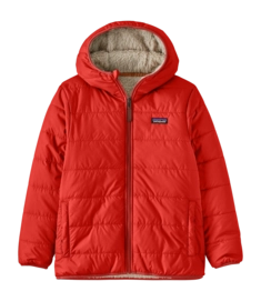 Jas Patagonia Kids Reversible Ready Freddy Hoody Amanita Red