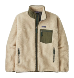 Jas Patagonia Men Classic Retro-X Jacket Dark Natural w/Basin Green