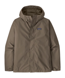 Jas Patagonia Men Jackson Glacier Rain Jacket Marlow Brown