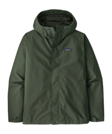 Jas Patagonia Men Jackson Glacier Rain Jacket Old Growth Green