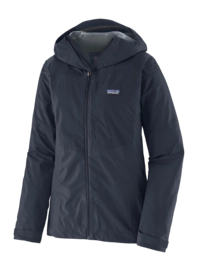 Jas Patagonia Women Boulder Fork Rain Jacket Smolder Blue